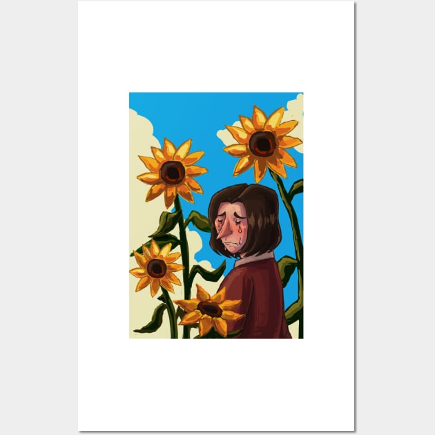 Sunflower Nishiki Wall Art by Kaerepi